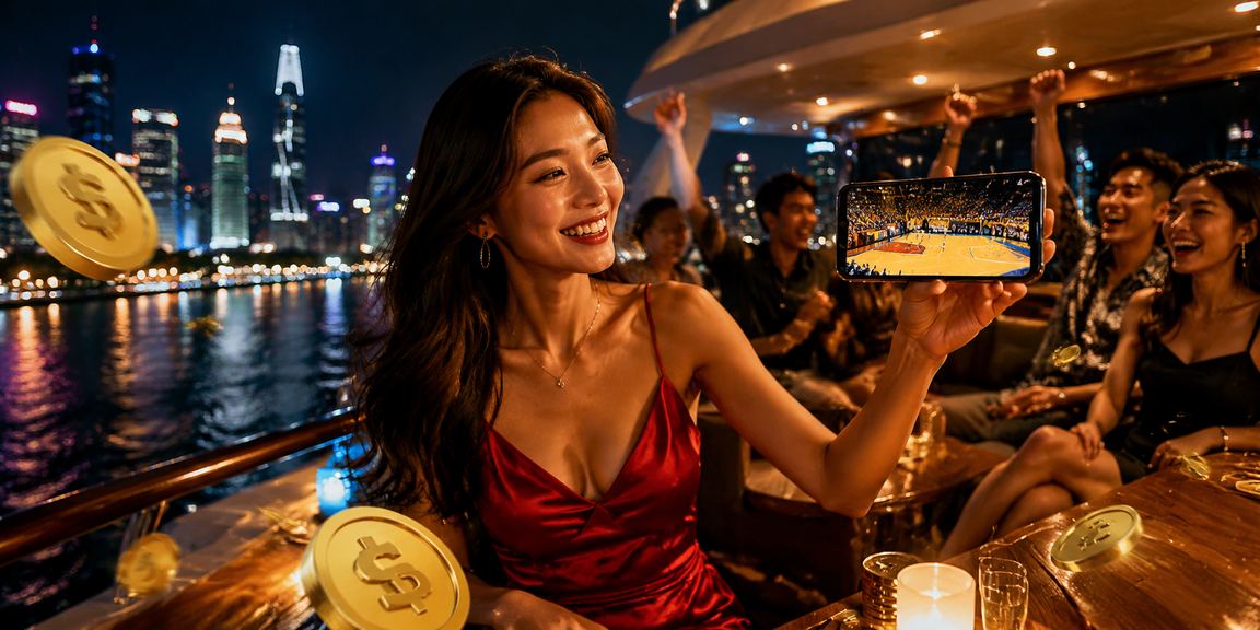 Người hâm mộ thể thao tại TP Hồ Chí Minh theo dõi kết quả cá cược bóng rổ trên điện thoại