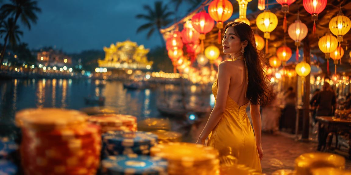 Không khí giải trí casino tại chợ đêm Huế với người dùng xem khuyến mãi trực tuyến